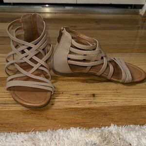 Women's Strappy Sandals - Tan